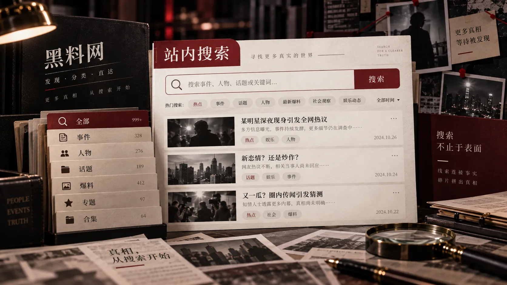 黑料网信息核验词典